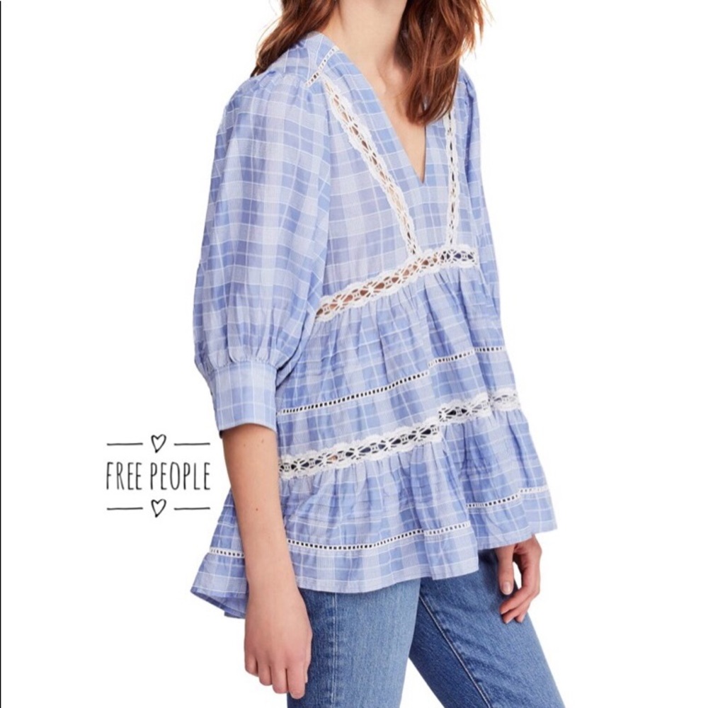 Free People Time Out Tunic Top NEW Small